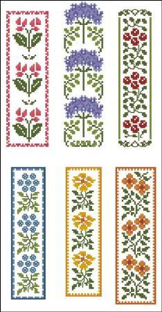 (image for) Floral Bookmarks